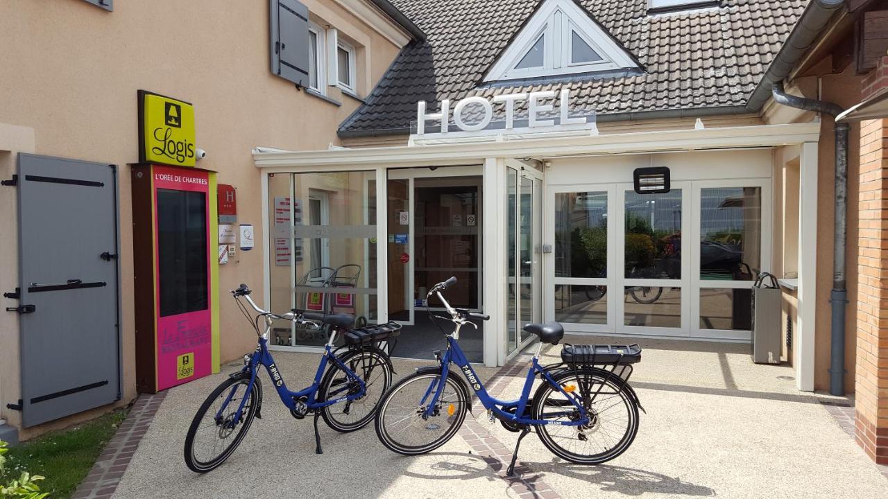 Logis Hotel L'Oree De Chartres - Barjouville Exterior foto